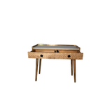 Mongo wood console table