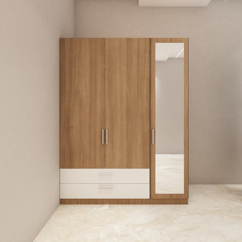 Elegant Wooden Wardrobe – Spacious & Stylish Storage Solution for Your Home
