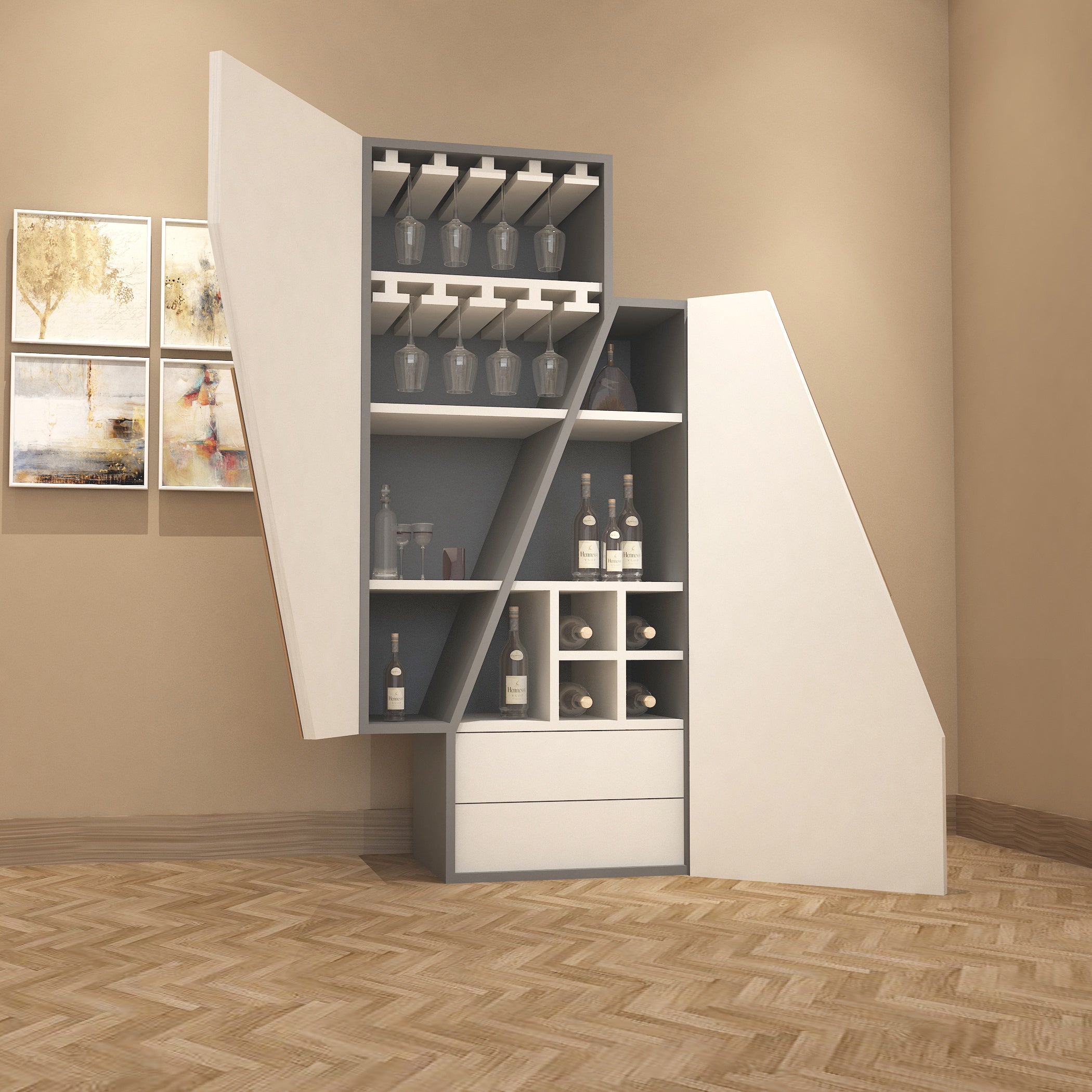 SRK -Stylish Storage Cabinet