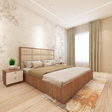 Designer bed in pre lam particle  board