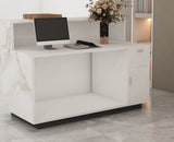 Elegant Reception Table – Stylish & Functional Front Desk for Office & Business