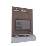 Modern Wall-Mounted Wooden TV Unit – Stylish & Space-Saving Entertainment Console