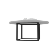 SRK Furniture Modern Round Coffee Table end Table