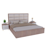 Designer bed in pre lam particle  board