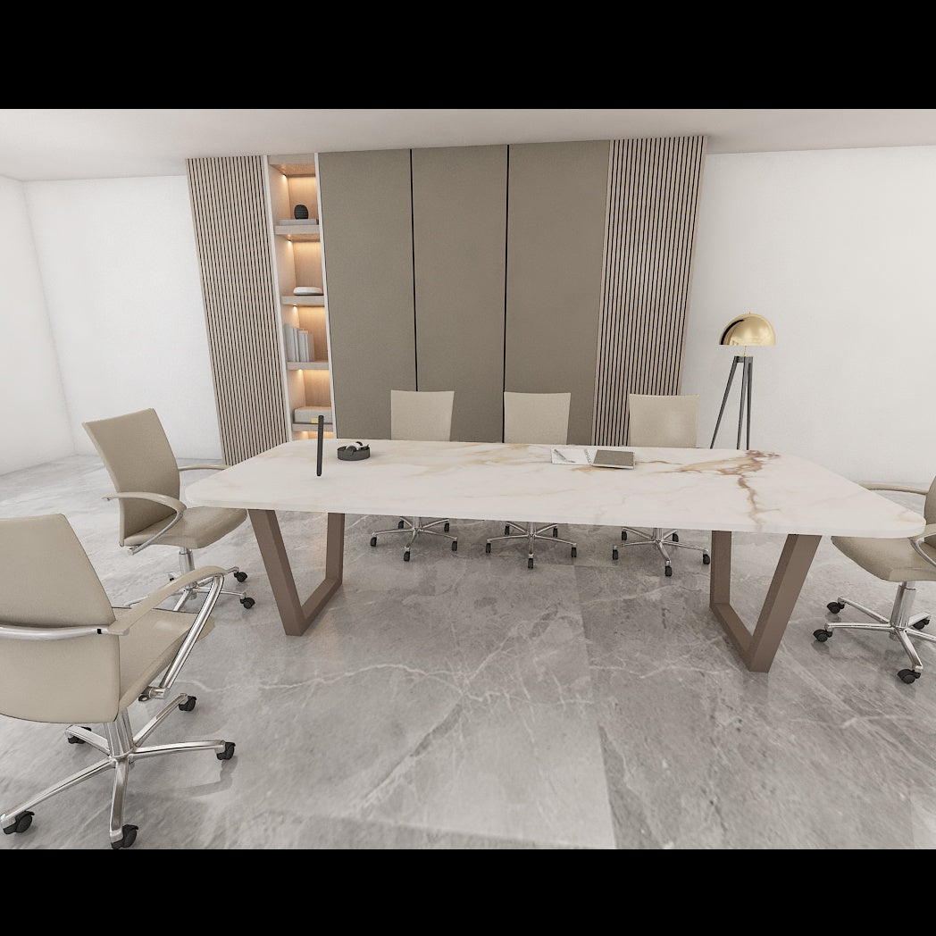 Modern Meeting Table – Sleek & Professional Design for Collaborative Workspaces