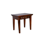 Solid sheesham wood side table