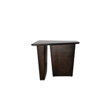 Stylish wood side table