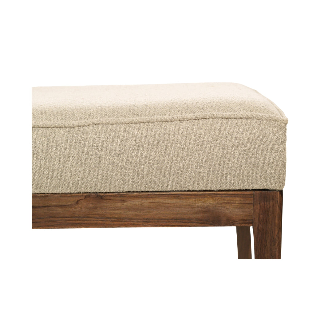 SRK Wooden Upholstered Bench Timeless Comfort & Style