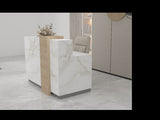 Elegant Reception Table – Stylish & Functional Front Desk for Office & Business