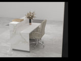 Elegant Reception Table – Stylish & Functional Front Desk for Office & Business