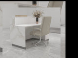 Elegant Reception Table – Stylish & Functional Front Desk for Office & Business