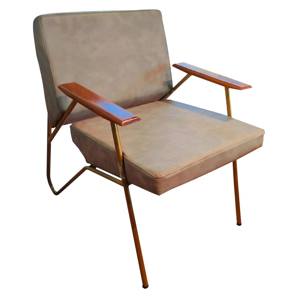 Upholstered Chair in Wooden