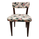 Printed Fabric  Cushioned Chair for living Room