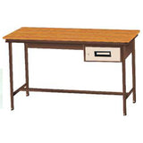 SRK  Office Table in Metal Frame With Wooden Top School Teacher Table Student Study Table Storage Drawer .