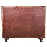 Sagwan Wood Chest of Drawers Cabinet Oak Finish With Storage For Living Room