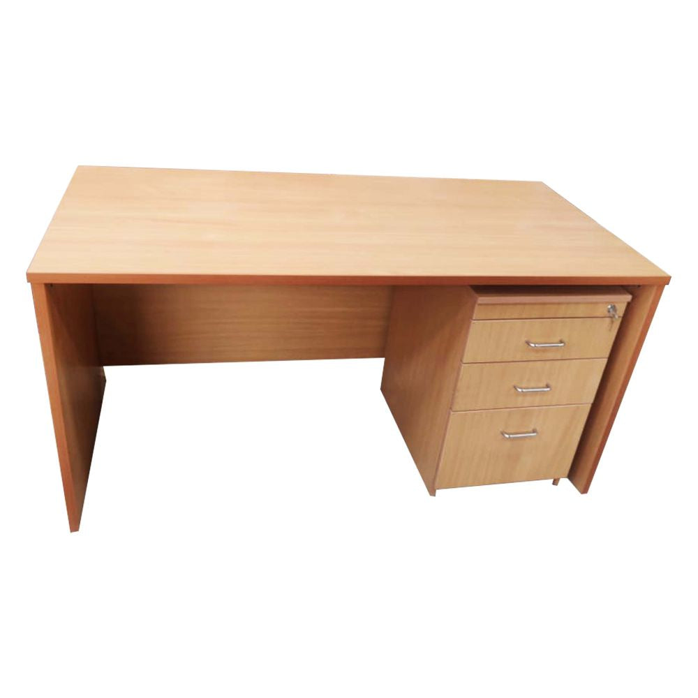 Engineered Wood Furniture Home & Office Table/Study Table With Drawer And Shelves | Work From Home Table