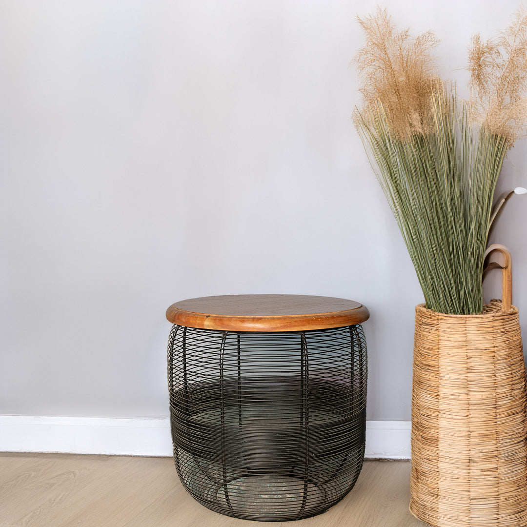 Wooden $ metal Coffee Table