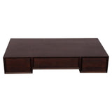 FLOATING TV Unit in Dark Walnut Finish WITH DRAWERS