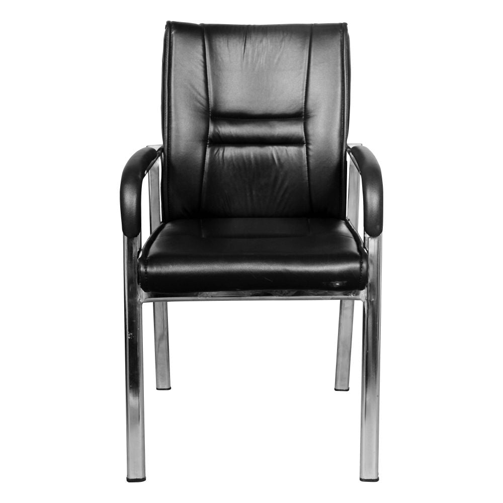 Metal Frame Chair In Leather Office Chair