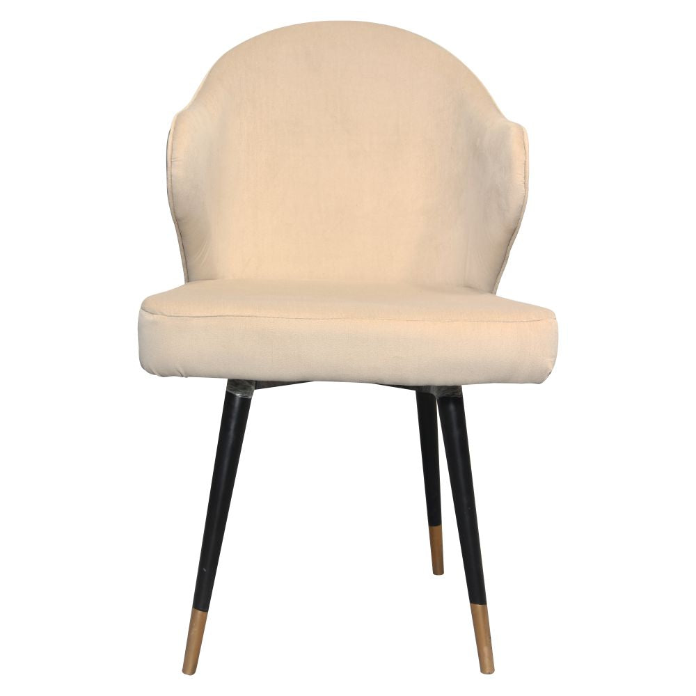 Cushioned Chair Wooden Legs For Lounge Chair And Living Room