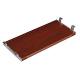 Red Wooden Grain Pvc Ceiling Keyboard Tray  Panel