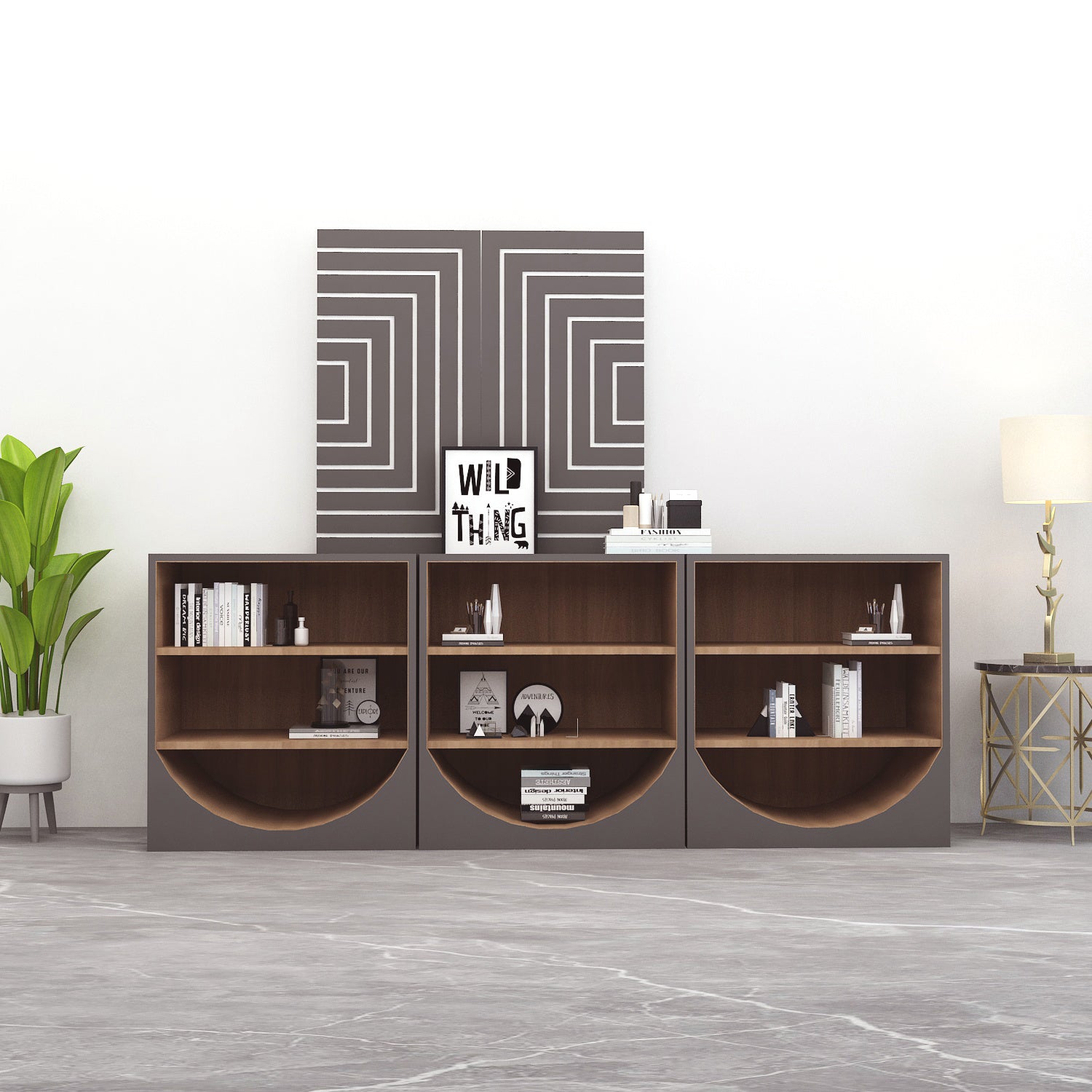 Premium Wooden Cabinet – Organize with Style and Charm