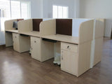 SRK Pedestal Storage Unit with 2 Drawers with Wheels with Key Lock Ideally Use for Home & Office