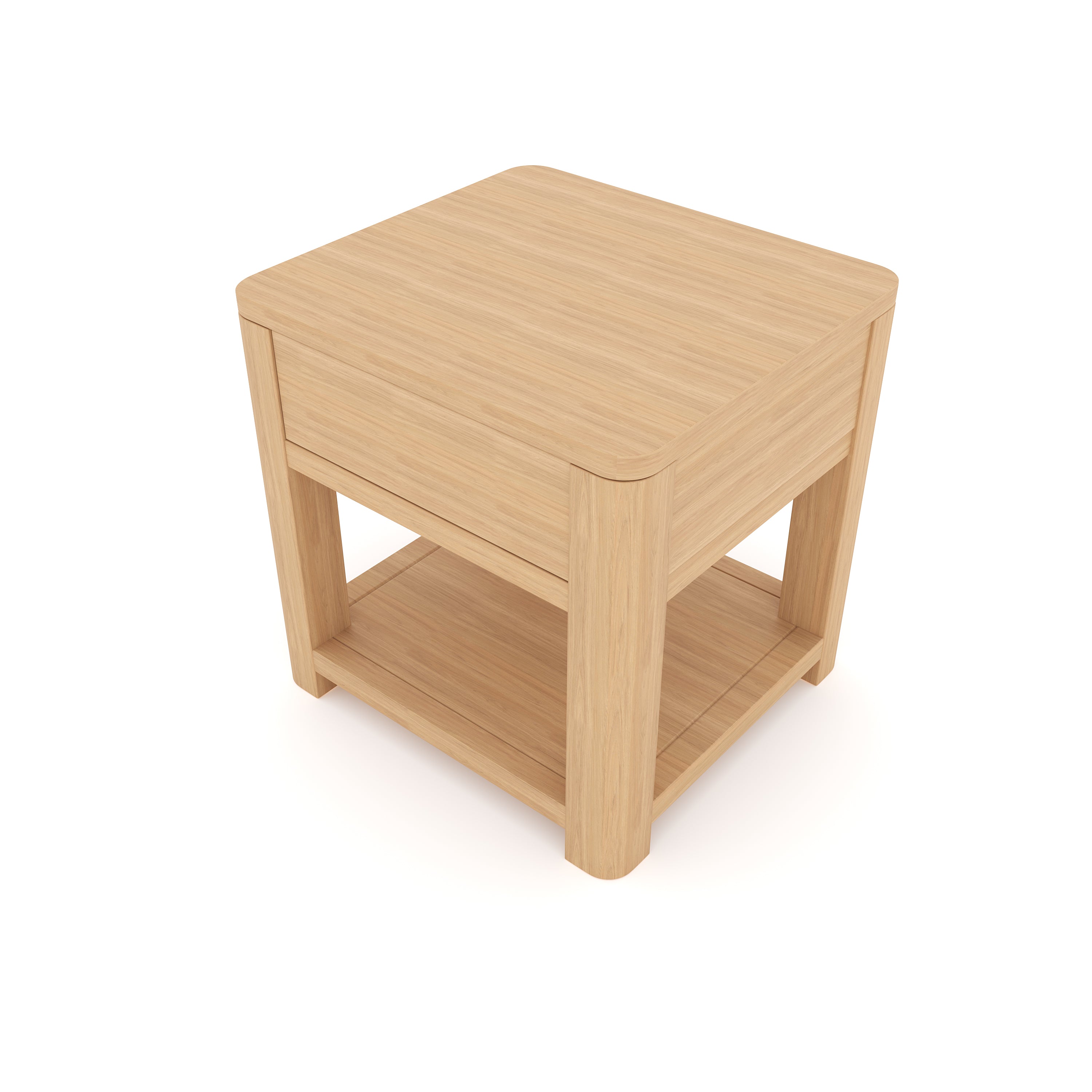 Natural oak Side table