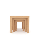Nesting Side Table in Table end table Side table Color Natural oak