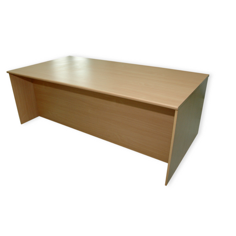 Office Table For School in Engineered Wood Table with Same edgebandig bavarian beech colour